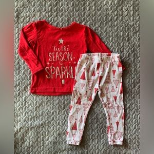 🎄Tis The Season Matching Holiday Outfit from Carter's in 12M